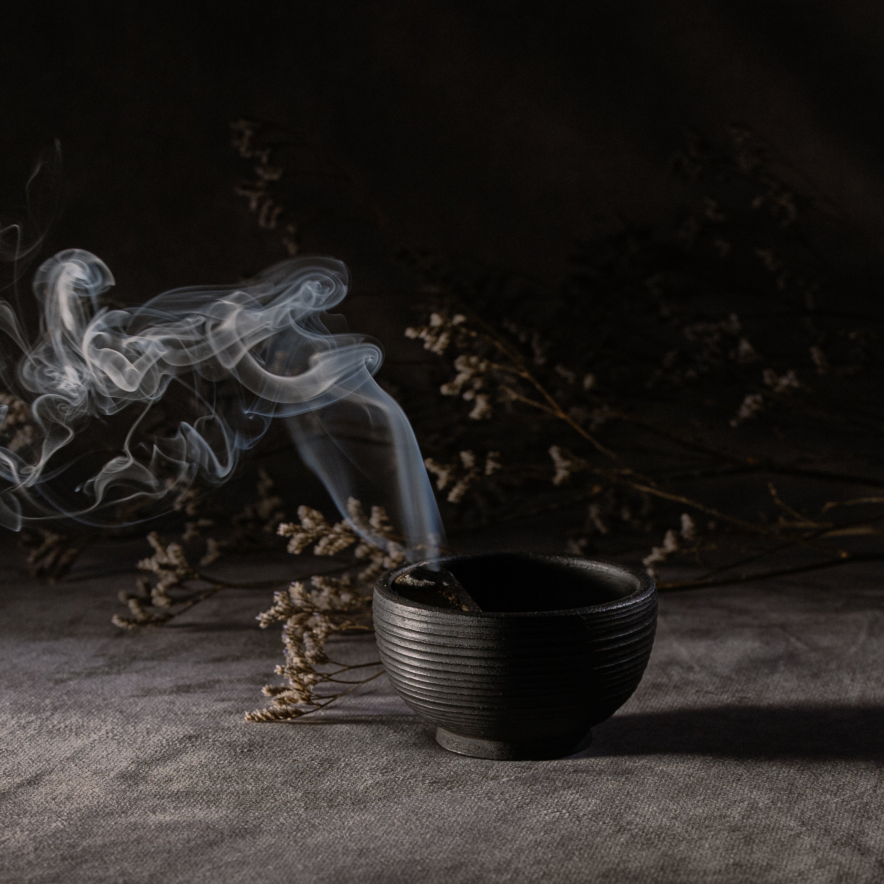 Rosemary Incense Set with Ceramic Burner | Luna Sundara