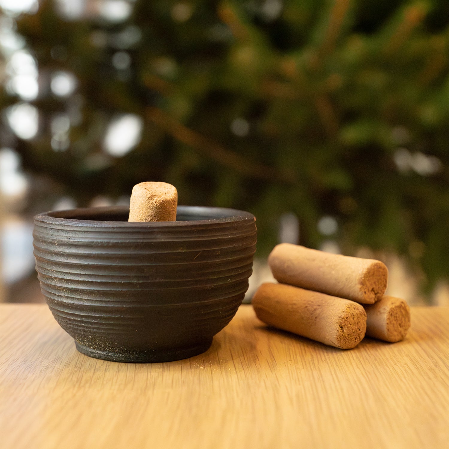 Rosemary Incense Set with Ceramic Burner | Luna Sundara