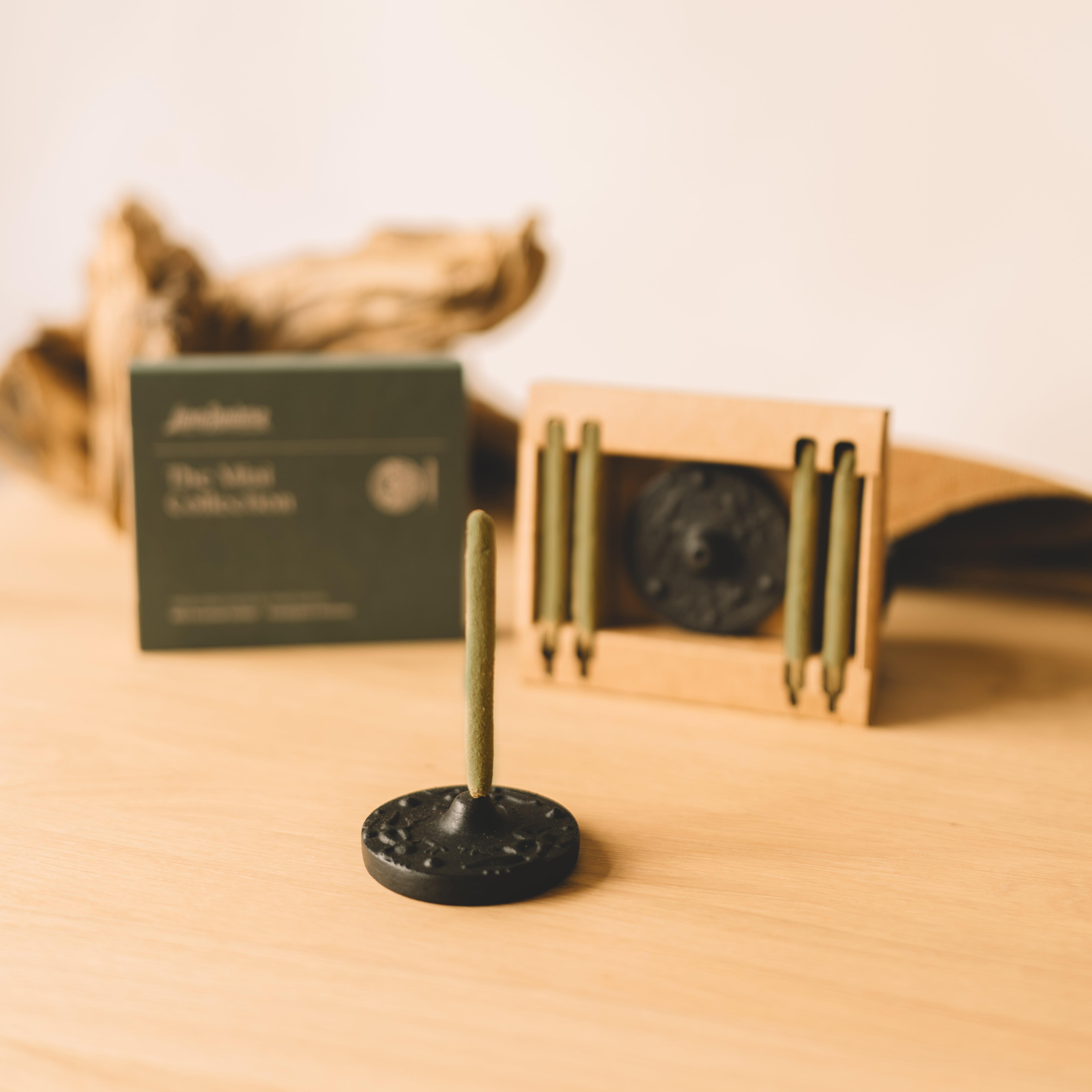 Eucalyptus Ritual Set Handcrafted Ceramic Burner &amp Herbal Incense
