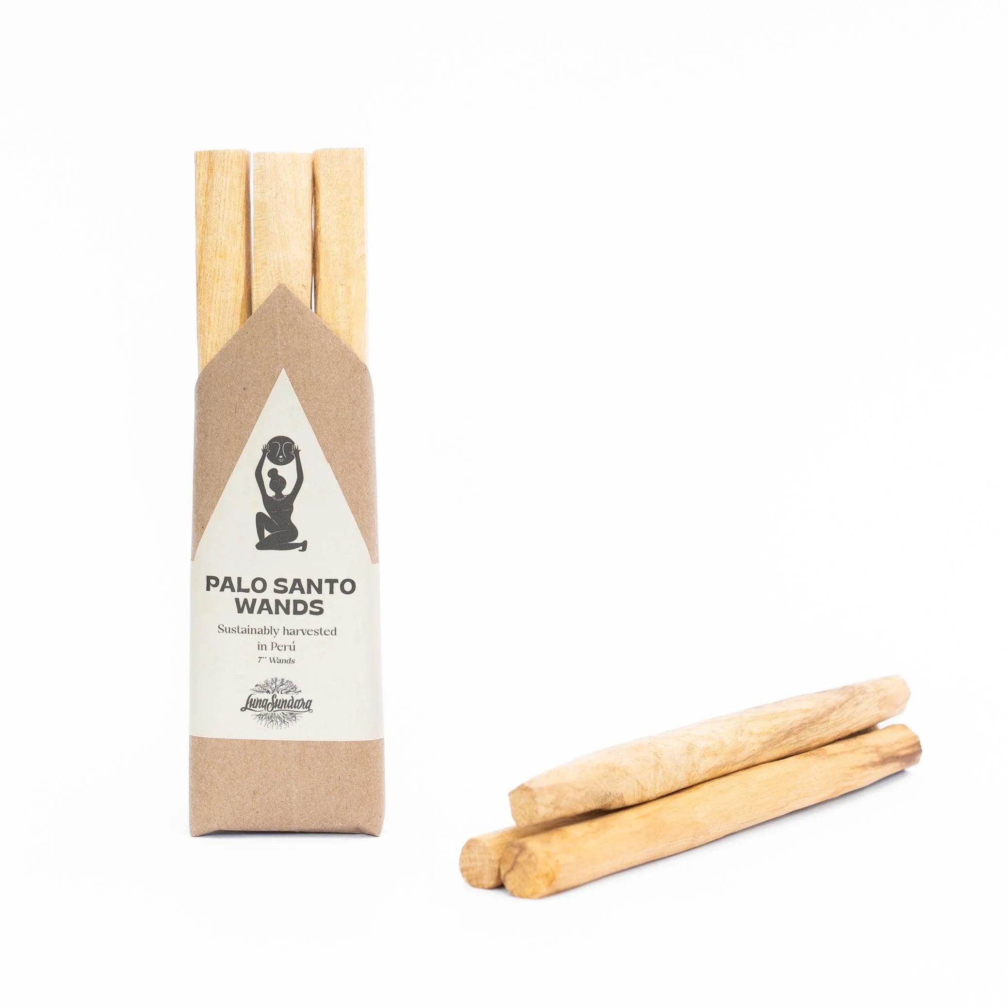 Palo Santo Ceremonial Wands 7" Premium Sticks Peru