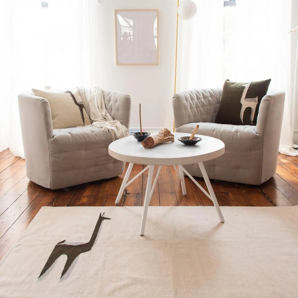 Luna Sundara Wool Area Rug - Thumbnail 5