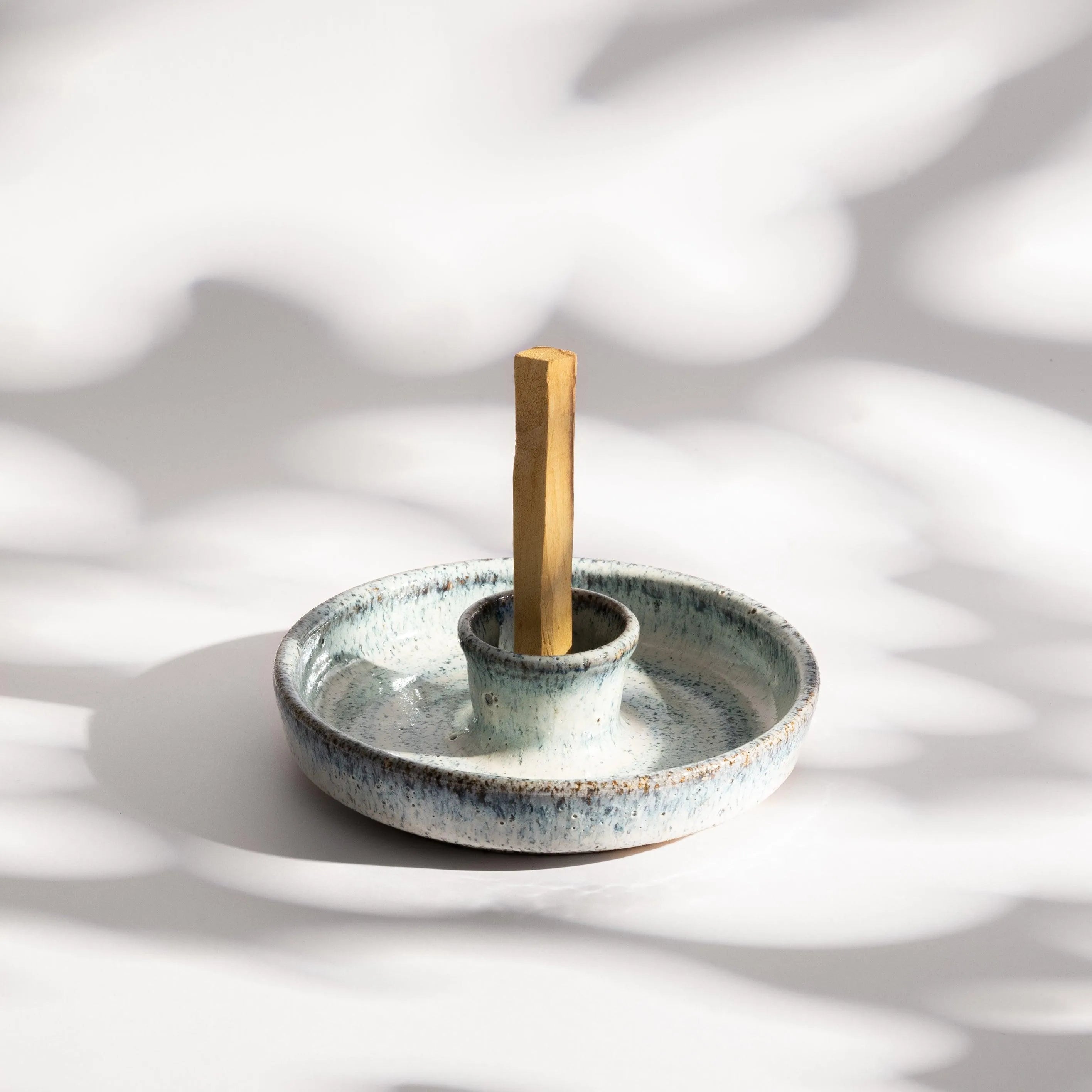 Palo Santo Holder Handmade Stoneware Pottery – Luna Sundara